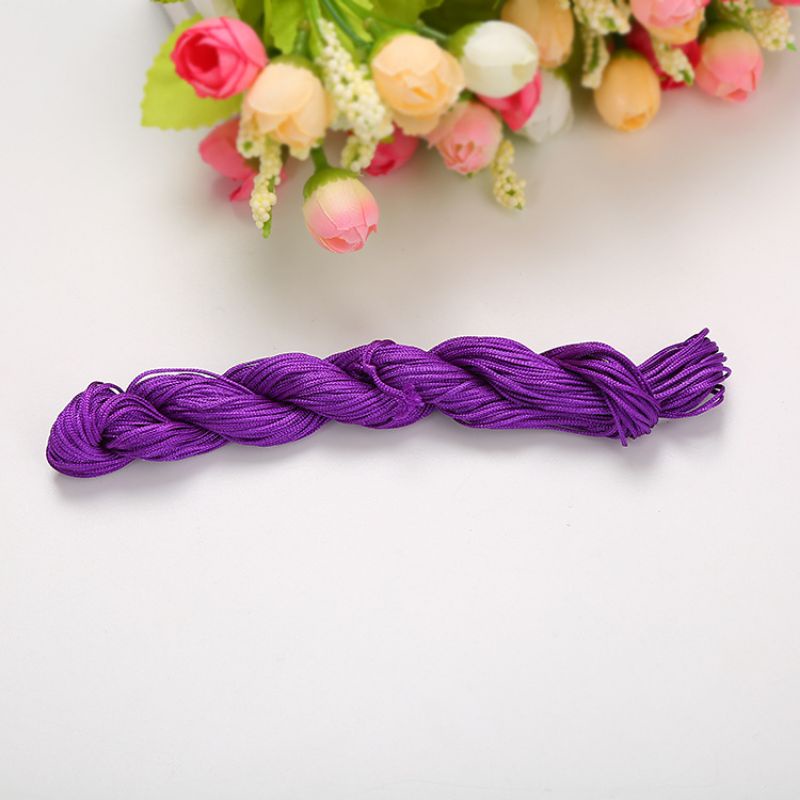 ⚠️ QUÁ RẺ ⚠️ Bó 5 -15 mét dây đan vòng handmade 0,8mm - Dây loại 1 dày dày đẹp TH138