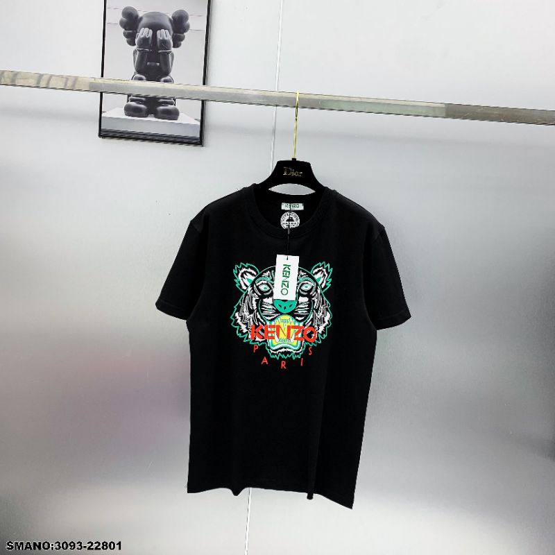 ÁO THUN TAY NGẮN CỔ TRÒN KENZO, ÁO THUN NAM NỮ CỔ TRÒN