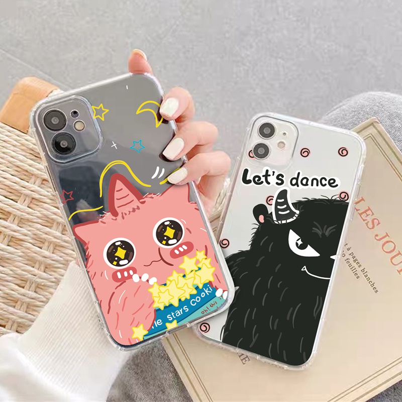 Suntaiho Ốp lưng iphone trong suốt thích hợp cho iPhone 12 13 11 Pro MAX X XR XS MAX 6 6s 7 8 Plus