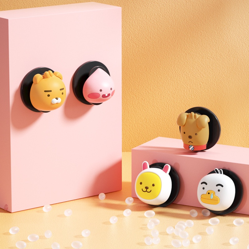 Móc Treo Đồ Dùng Gắn Phía Trước Xe Hơi In Hoạt Hình Kakao Friends Dễ Thương Tiện Dụng