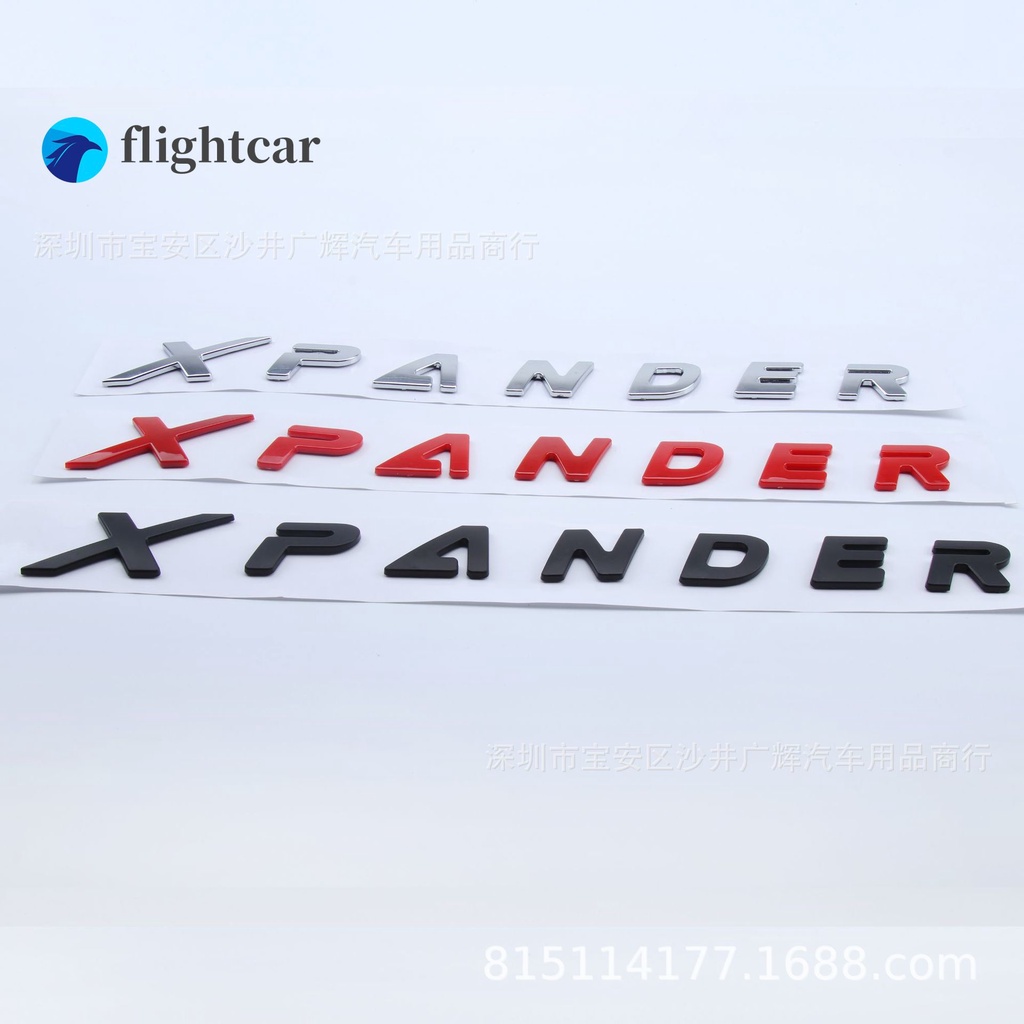 1 Nhãn Dán Trang Trí Xe Hơi Mitsubishi XPANDER In Chữ Tiếng Anh