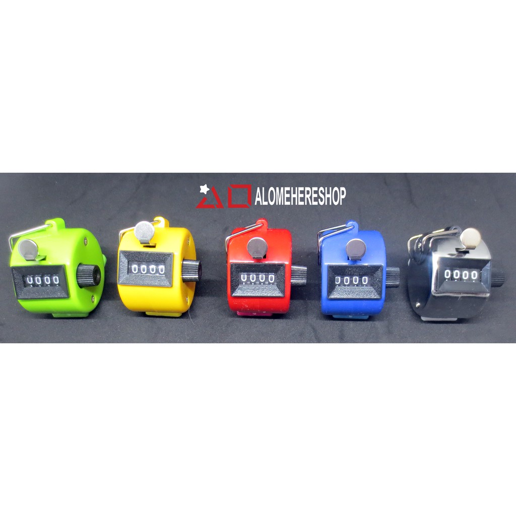 Bộ đếm bằng tay 4 số phục vụ công tác kiểm điếm ngày công, ngày thu hoạch trong nông nghiệp, quân sự, kỹ thuật