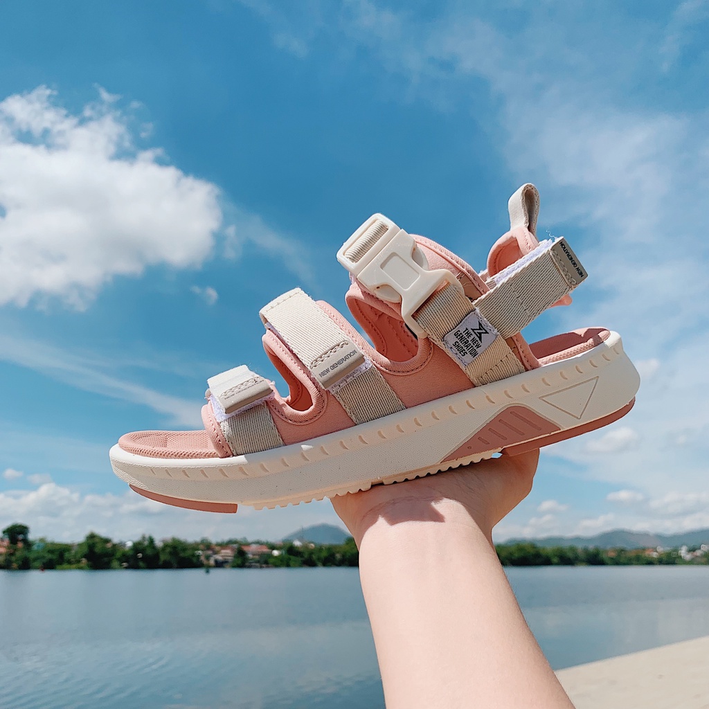 [Mã BMBAU50 giảm 50K đơn 150K] Giày Sandal Nữ ZX 3715 - Version The City Light 3 - PINK CREAM