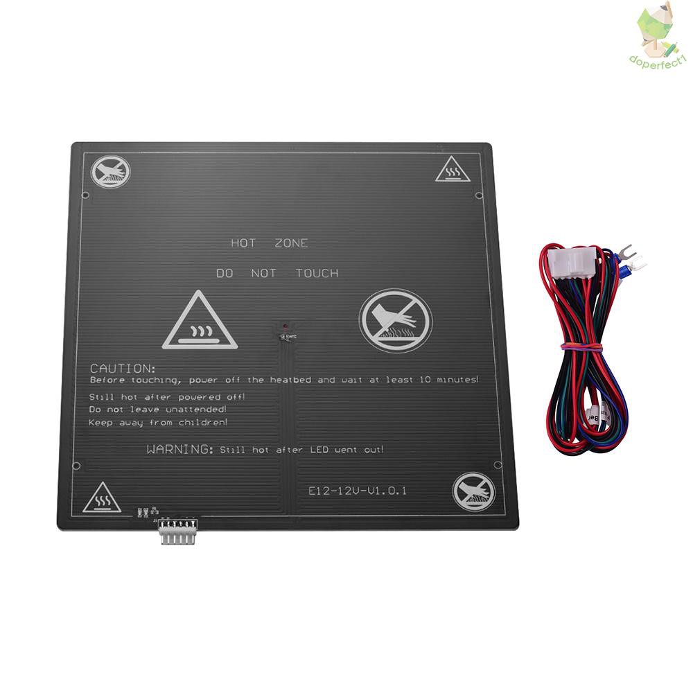 1 Bàn Nhiệt Anet 12v 300x300 X 3mm Cho Máy In 3d Anet