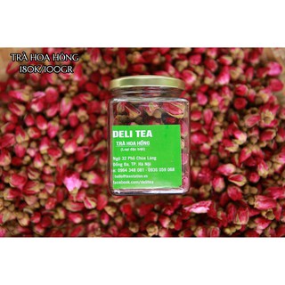 Trà hoa hồng Đà Lạt hữu cơ 200gr