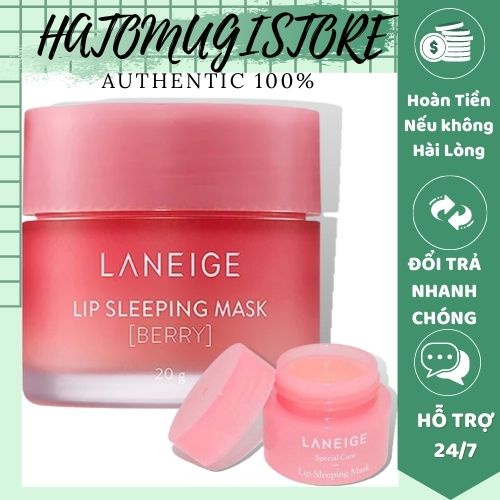 Dưỡng môi laneige [Chính_Hãng] ủ môi lanneige Hàn Quốc size mini 3g ,full size 20g