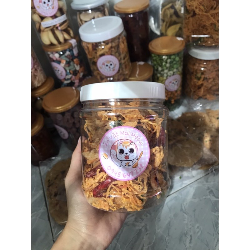 Cơm Cháy Lắc Khô Gà Hũ 350gr