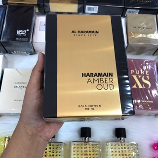 [120ml] Nước Hoa Unisex Al Haramain Amber Oud Gold Edition