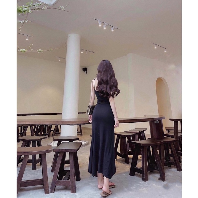 Váy body 2s dúm eo