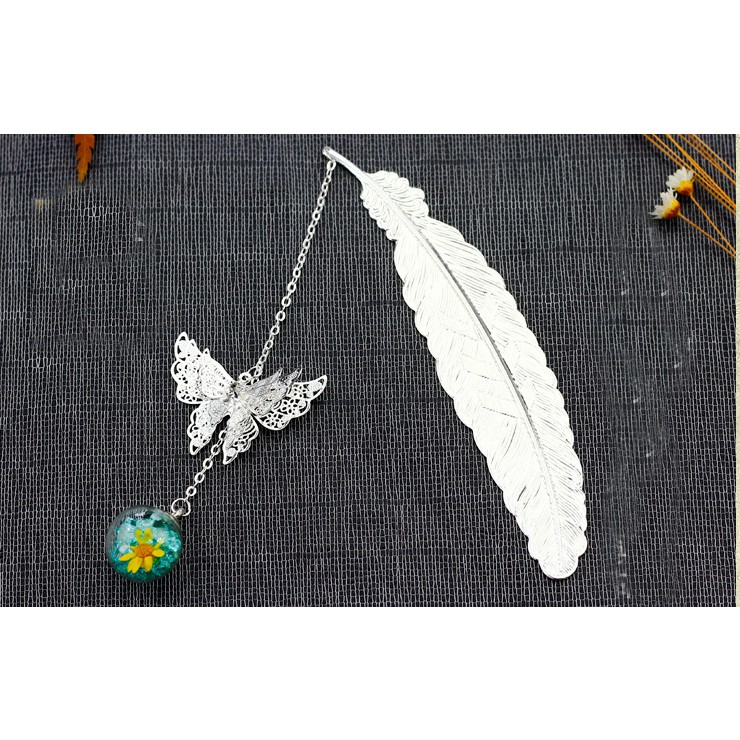 Đánh dấu trang hình lá dễ thương