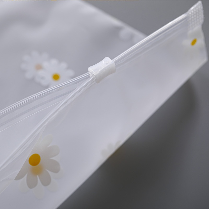 Túi Zip Đựng Đồ Lót / Vớ Chống Thấm Nước In Hoa Cúc Có Thể Tái Sử Dụng Tiện Lợi