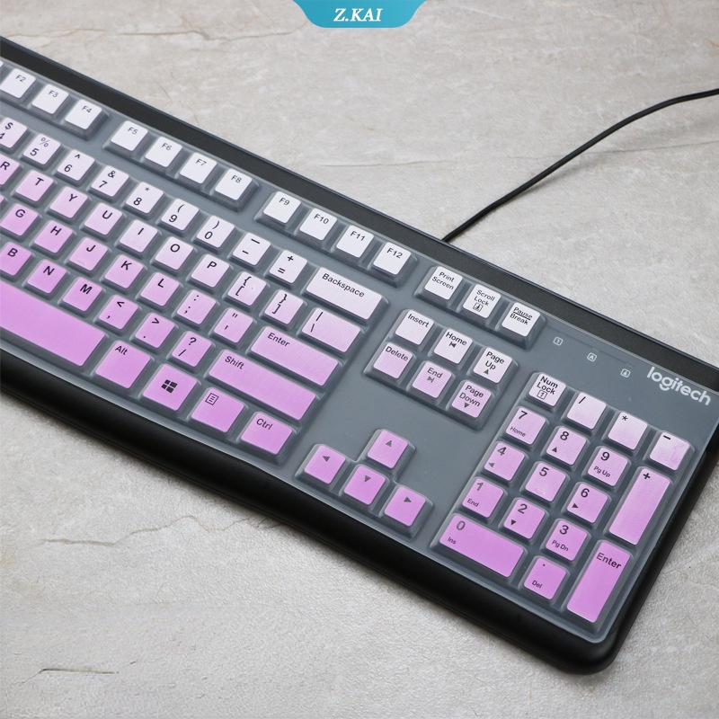 Miếng Silicone Bọc Bàn Phím Chống Nước Chống Bụi Cho logitech K120/MK120 K120/MK120