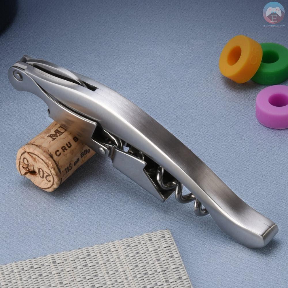 Ê Xiaomi Youpin Circle Joy Stainless Steel Wine Opener Multifunctional Bottle Opener Professional Portable Screw Bottle Beer Openers Accessories Tool Sommelier Corkscrew