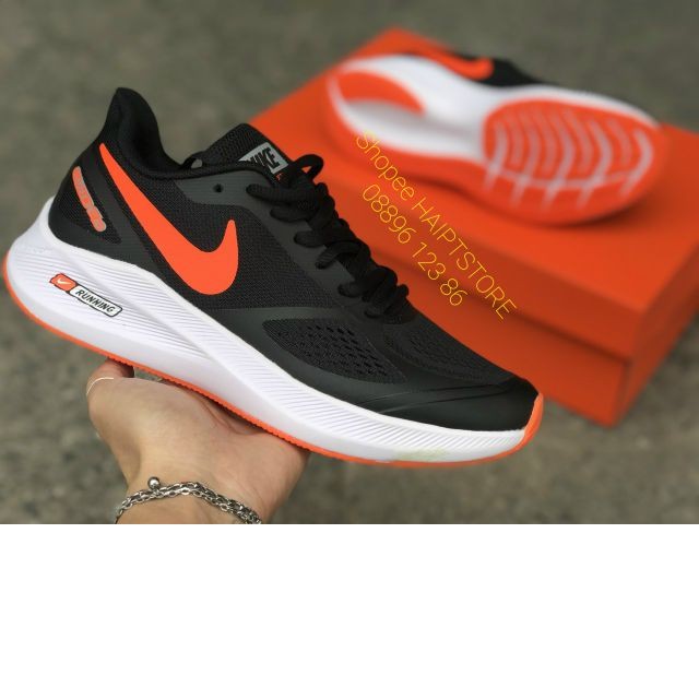 Giày Running Nike Zoom Pegasus 7X Orange/Black/White (20) Nữ [Chính Hãng - FullBox]