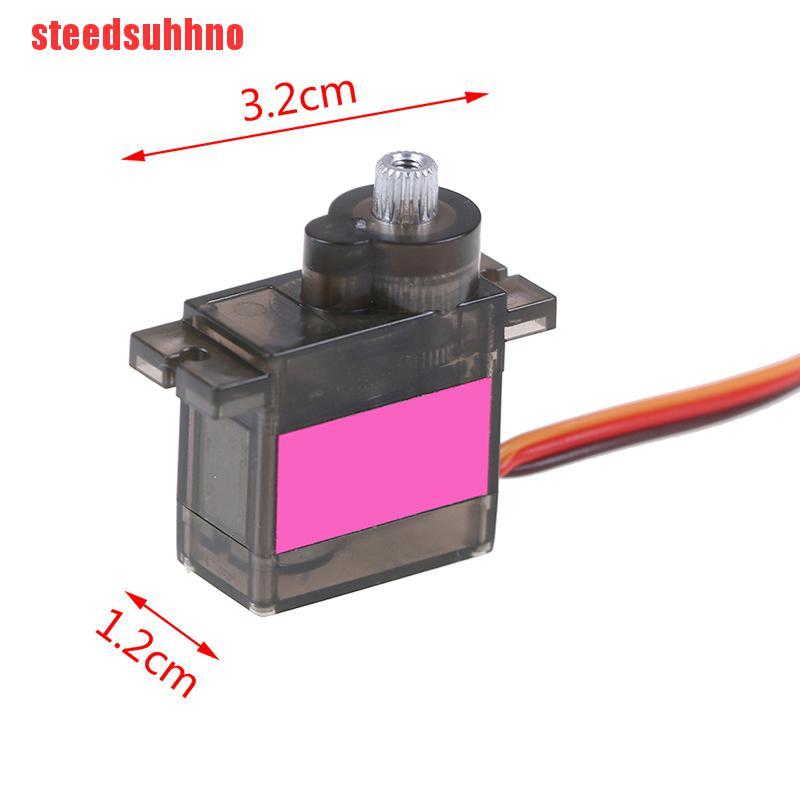 RC (Hàng Mới Về) 1 Động Cơ Servo Mg90S Micro Kim Loại 9g Cho Đồ Chơi Điều Khiển Từ Xa 4.8v 6v