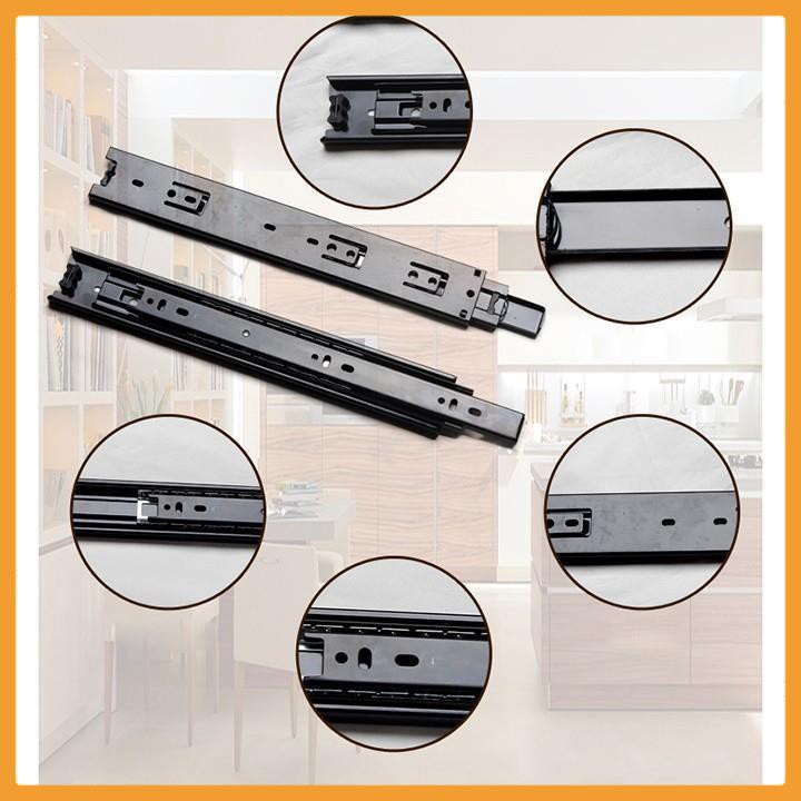 Ray Trượt Bi 3 Tầng Thép Sơn Tĩnh Điện Loại 1