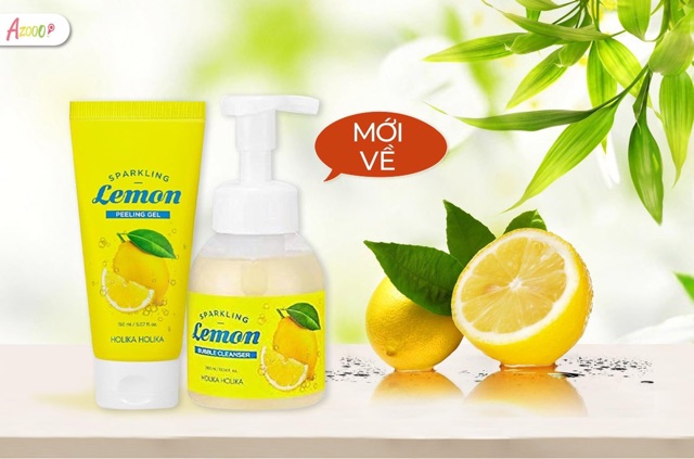 Bọt rửa mặt Holika Holika Sparkling Lemon Bubble Cleanser 300ml_18781