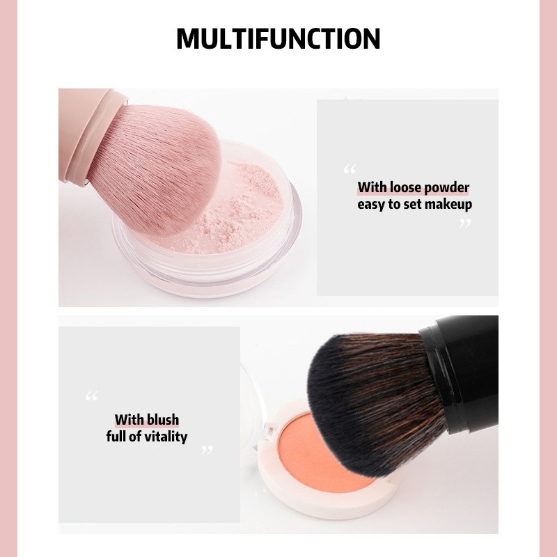 Cọ Trang Điểm Tán Kem Nền/Má Hồng Có Thể Thu Gọn