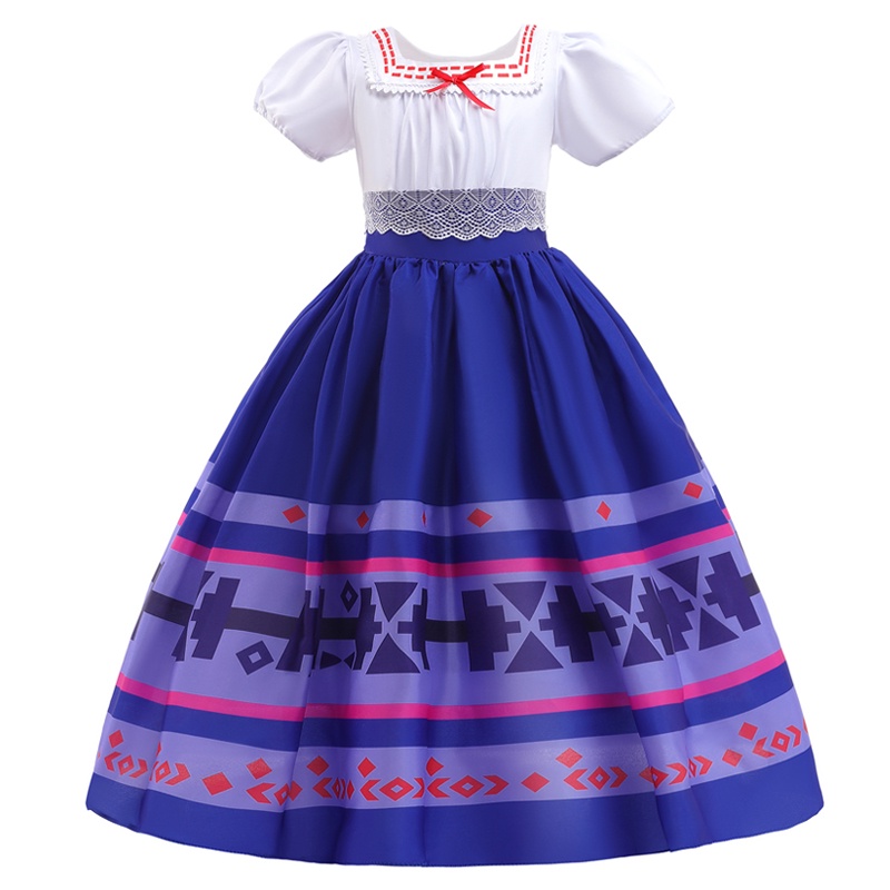 Đầm lễ hội MQATZ phong cách công chúa dự tiệc biểu diễn cho bé gái 2-10 tuổi