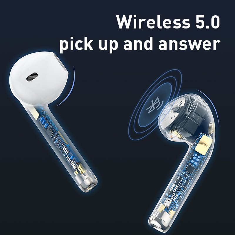 Tai Nghe Nhét Tai Baseus W04 Pro Tws Kết Nối Bluetooth 5.0 Cho Điện Thoại Xiaomi