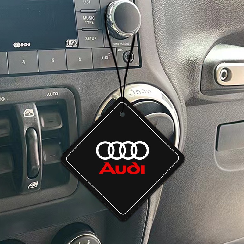 1 Mặt Dây Chuyền Có Hương Thơm In Logo Xe Hơi Cao Cấp Cho Audi A3 8P A6 C5 A4 B6 B8 S4 RS4 S5 B9 S3 8V RS3 S6 S8 S2 S7 SQ5 SQ7