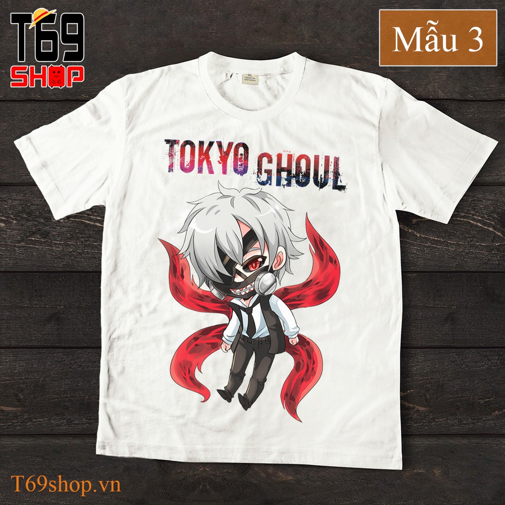 Áo thun anime Tokyo Ghoul (Có nhiều mẫu)
