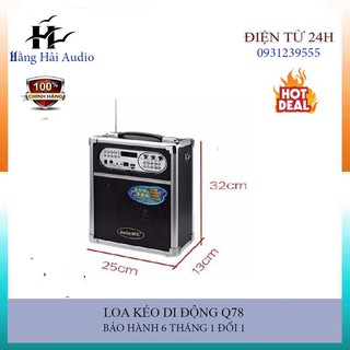 Loa bluetooth hát karaoke Q78