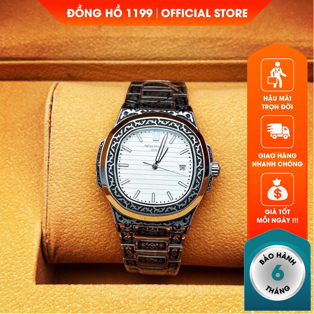 Đồng hồ cơ nam dây da cao cấp chống nước chống xước tuyệt đối sang trọng lịch lãm bảo hành 6 tháng 5007Y - 1199 Watches | BigBuy360 - bigbuy360.vn