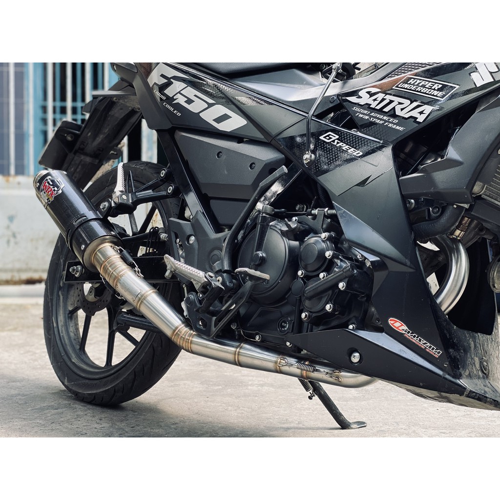 Cổ pô WRX K150 size 32-51 cho Satria Raider Fi