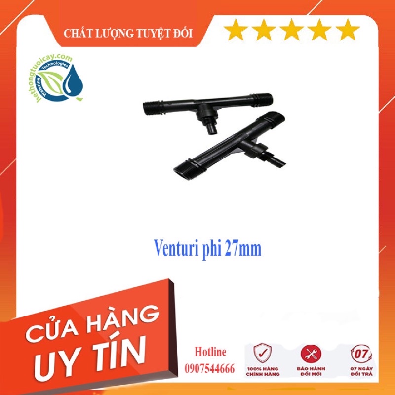 Venturi 21,27,34,48,60 cho hệ thống tưới tự động