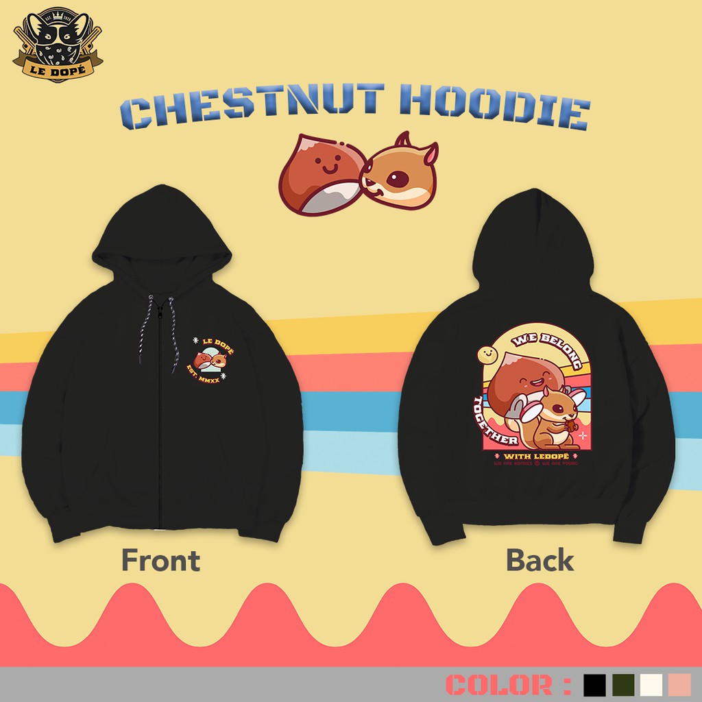 Chetsnut Hoodie Zip | BigBuy360 - bigbuy360.vn