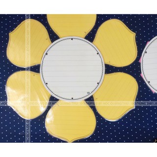 [Đồ dùng dạy học] Hoa 6 cánh xoay trục