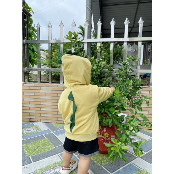 Áo khoác mũ hình thêu ngộ nghĩnh hàng quảng châu