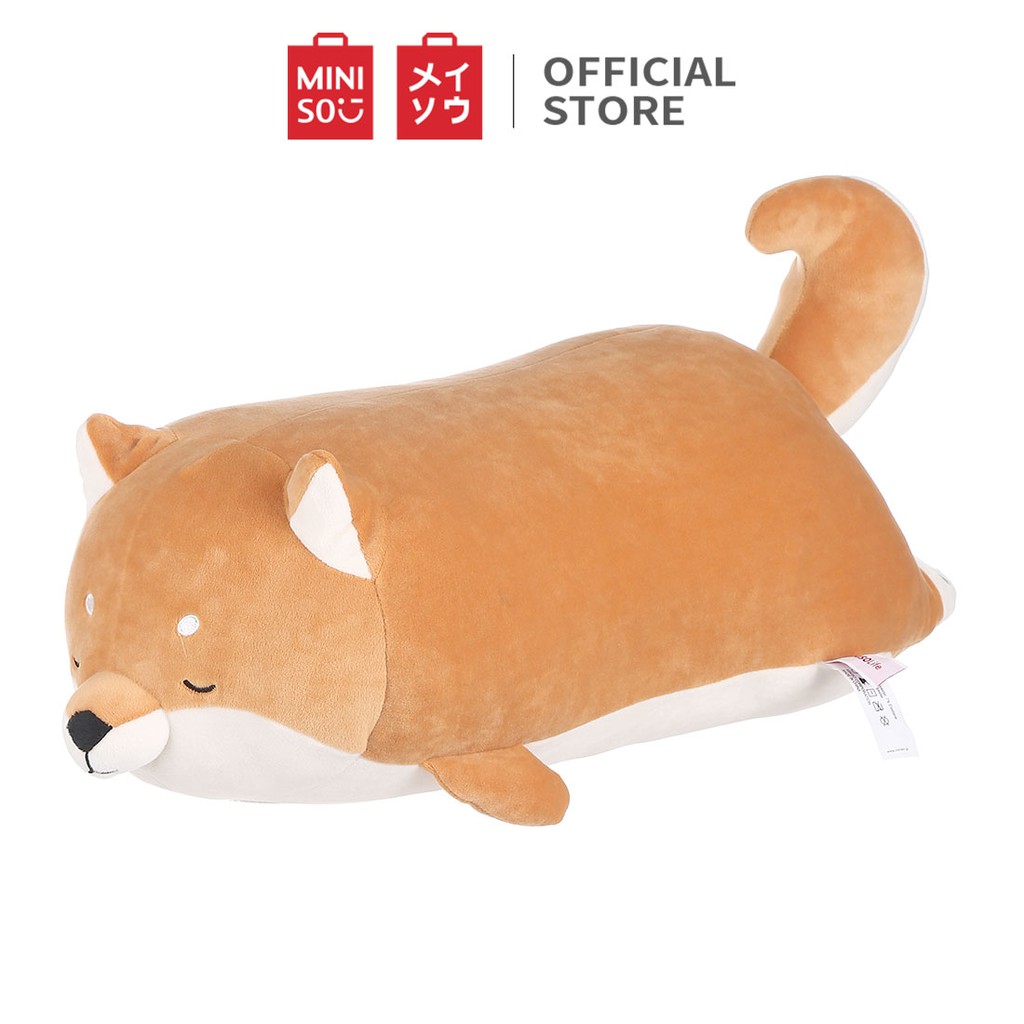 Chó Shiba nhồi bông Miniso (Nâu) - Hàng chính hãng