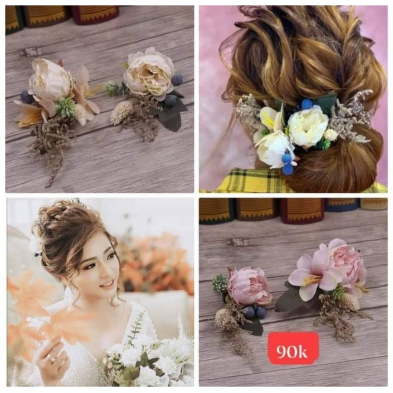 cặp cài tóc cô dâu