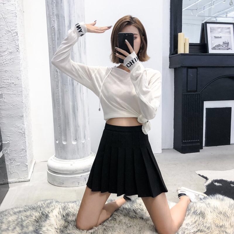 Chân váy xếp ly
