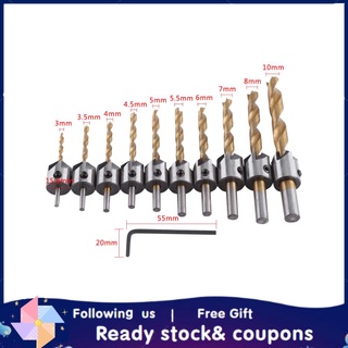 Xiyijia Woodworking Reamer Countersink Drill Bit High Efficiency Carbon Steel with Performance for Drilling