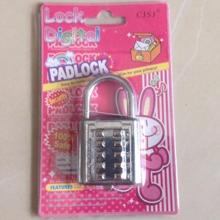 KHÓA SỐ MINI 10 SỐ - DÙNG ĐỂ KHÓA VALI, KHÓA TỦ CA NHÂN
