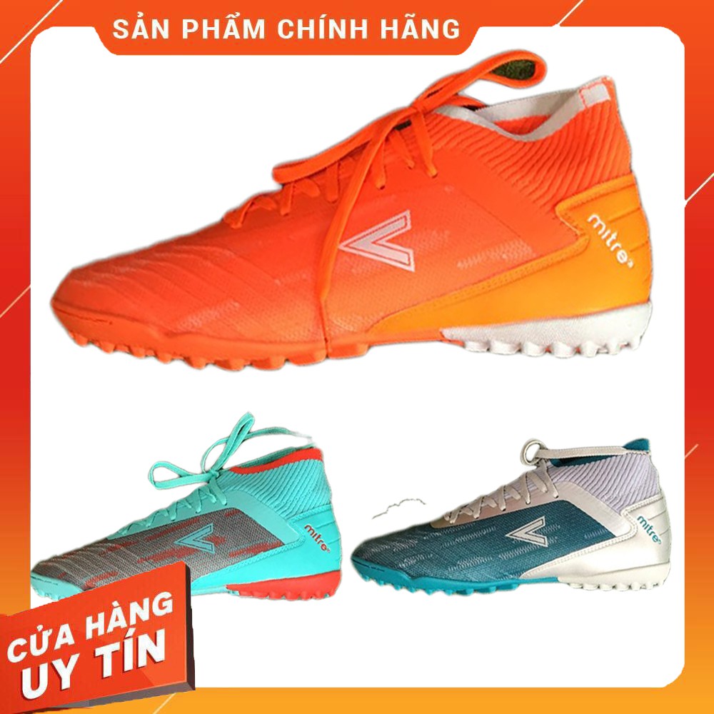 (CHÍNH HÃNG) Giày Đá Bóng Nam Chuyên Nghiệp MITRE 181229 Giày Đá Banh Sân Cỏ Nhân Tạo Cao Cổ Mẫu Mới 2021 (CHÍNH HÃNG)