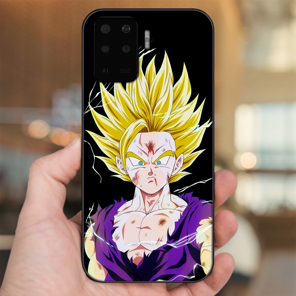 Ốp lưng Oppo A94 viền đen in hình Gohan Dragon Ball