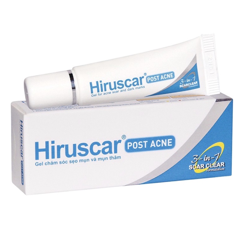 Gel mờ Sẹo, Giảm Mụn Hiruscar hiệu quả