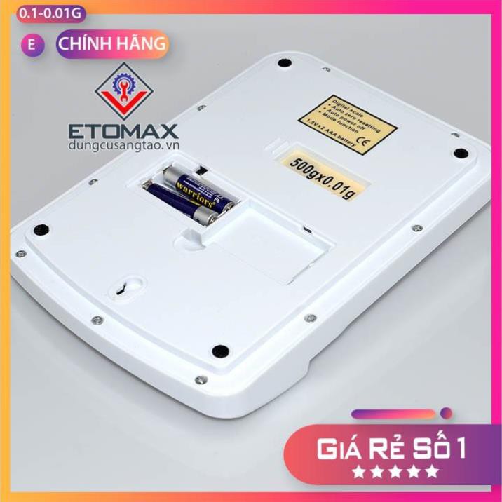 Cân tiểu ly để bàn 500g x 0.01g SF-400C, Hàng chính hãng, Đã Hiệu Chuẩn
