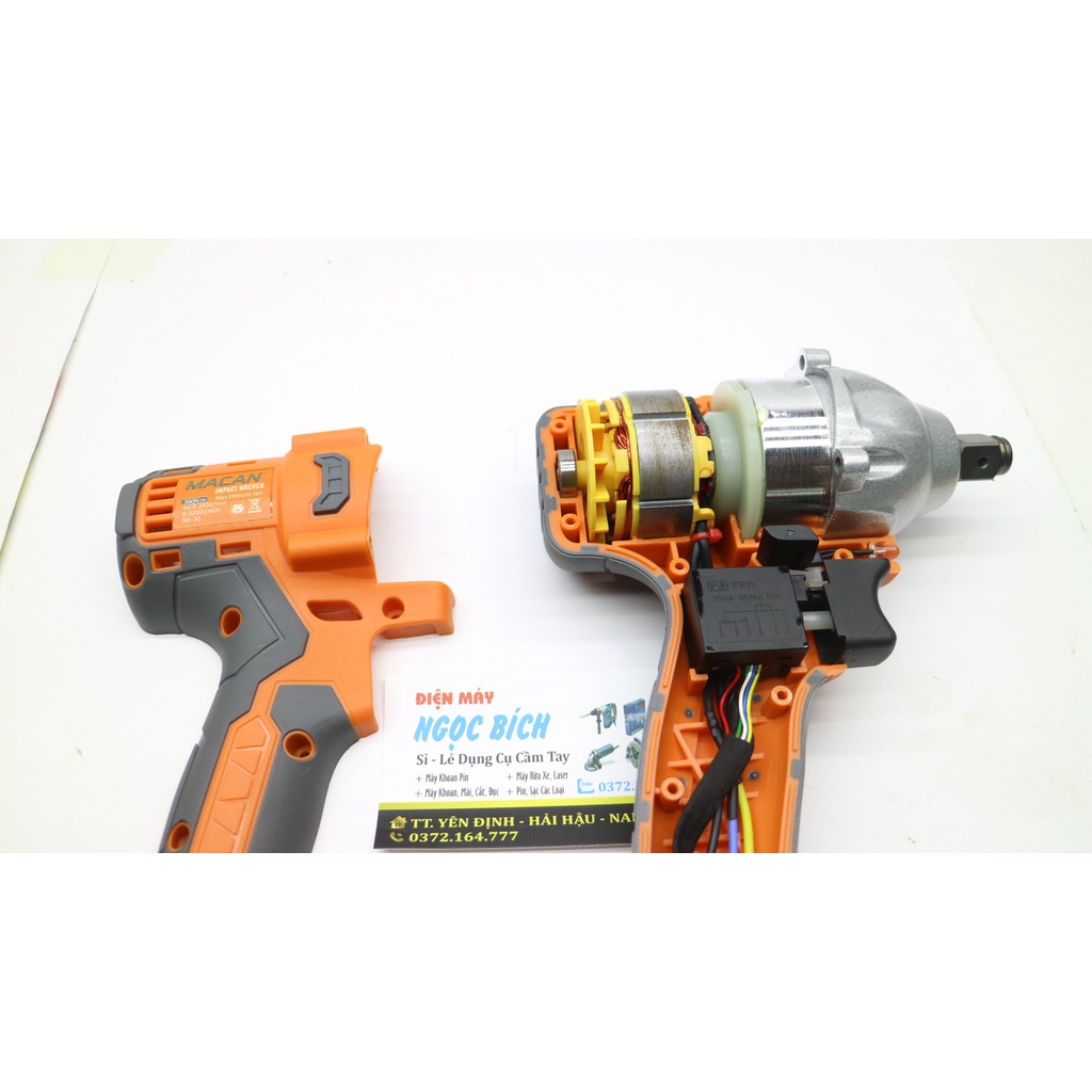 Thân Siết Bulong MACAN Chân pin phổ thông 10 cell