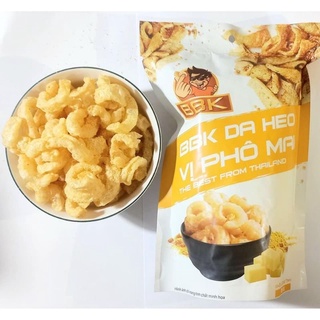 combo 4 gói Da heo vị phô mai BBK - CP gói 25g - Happy Food đồ ăn vặt siêu ngon