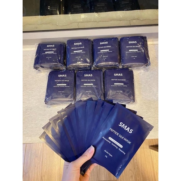 SMAS Mặt nạ dưỡng da Peptide Silk Mask 24H Hydration Boost 25G Nhật Bản | BigBuy360 - bigbuy360.vn