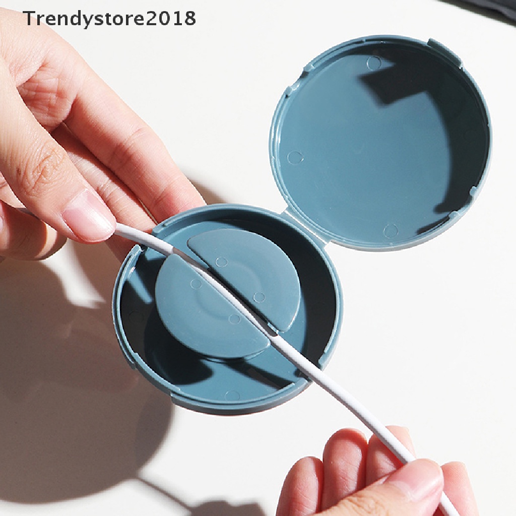 Hộp Đựng Dây Cáp Sạc / Điện Thoại Xoay Linh Hoạt Thời Trang 2018