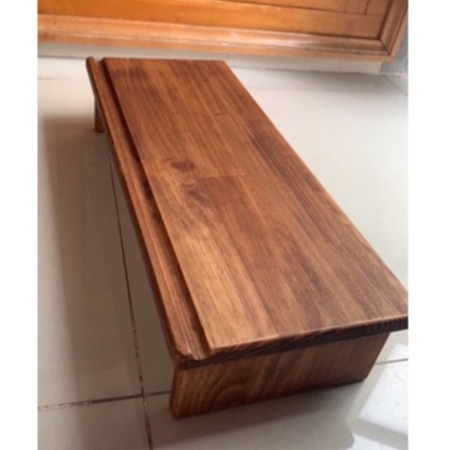 Kệ Kê Màn Hình Máy Tính Để Bàn Gỗ Thông Phong Cách Hiện Đại MT02 - Mộc.HOME