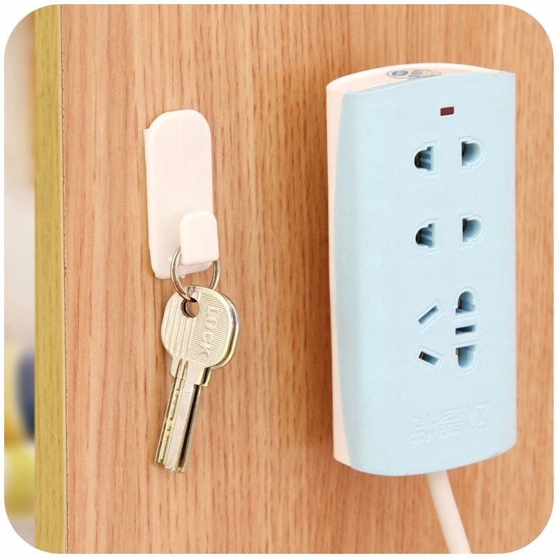 Bộ 4 móc treo điều khiển từ xa gắn tường tiện lợi