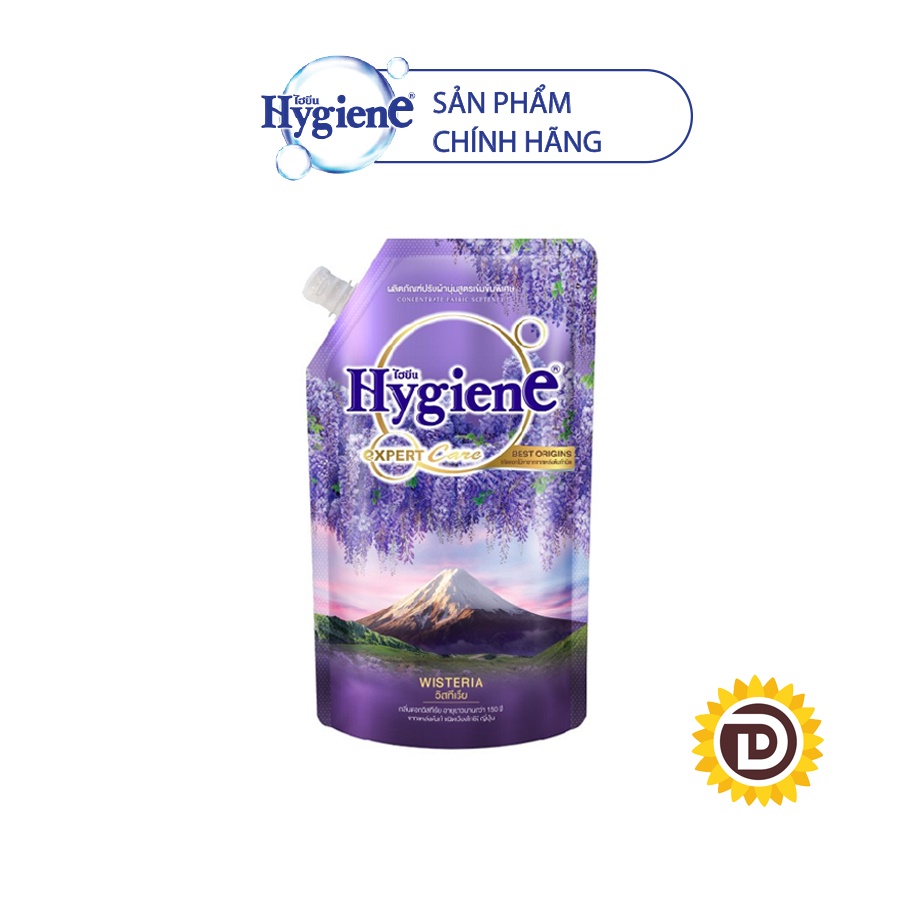 [NEW] Nước xả vải đậm đặc Hygiene Expert Care Best Origins 2 loại hương hoa mới Túi 1.3L