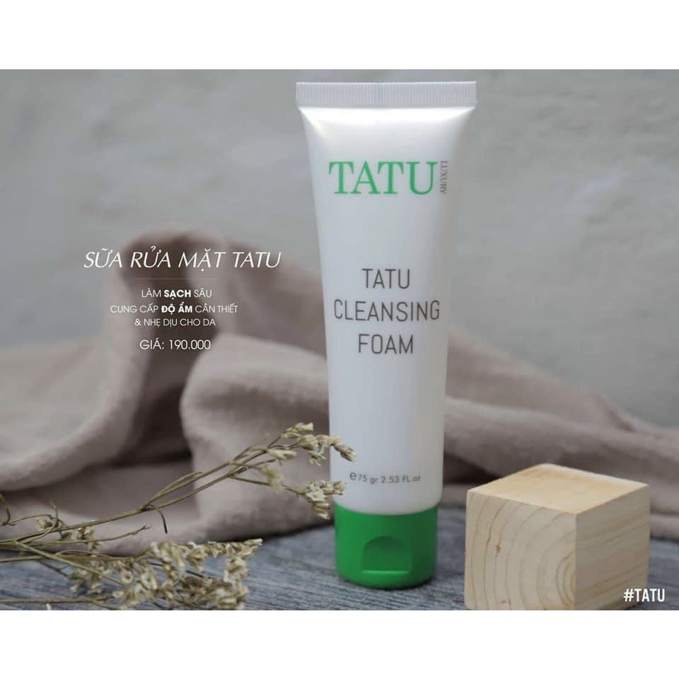 SỬA RỬA MẶT TATU - Mỹ Phẩm Sạch Nhật Bản